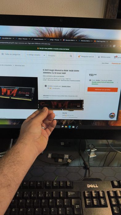Memória RAM DDR4 16GB