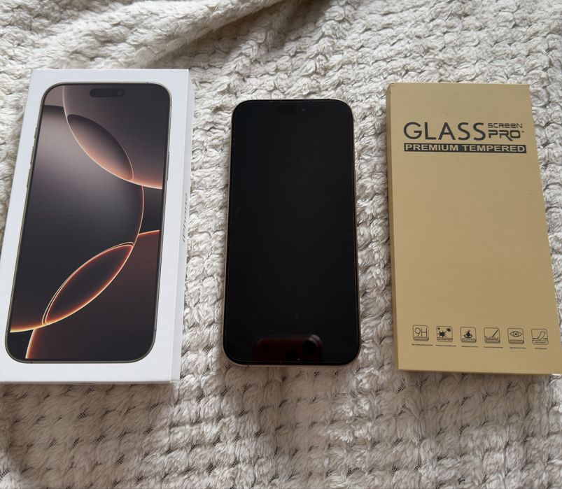 Iphone 16 Pro Max 256 GB Tytan Pustynny 91%