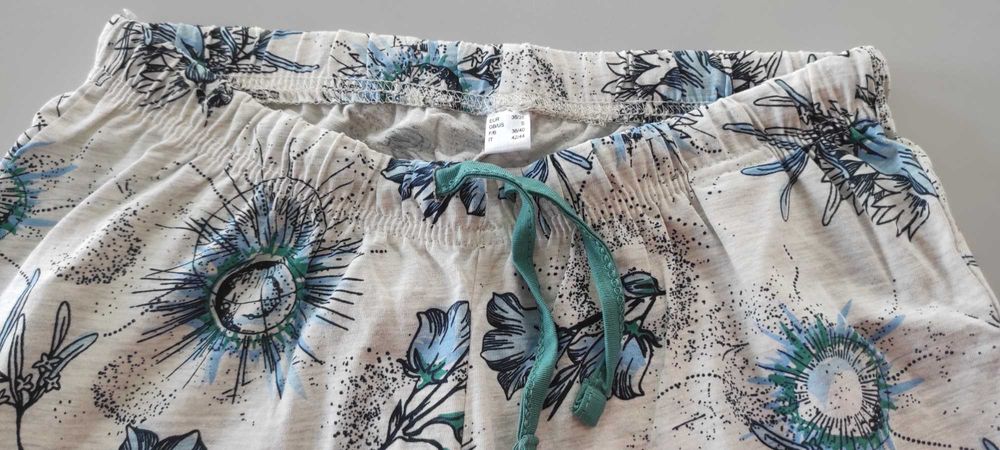 piżama damska bon prix długie spodnie 36/38 NOWA