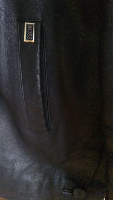 Куртка HUGO BOSS мужская кожа зима/деми 54 р-р (XXXL) Германия