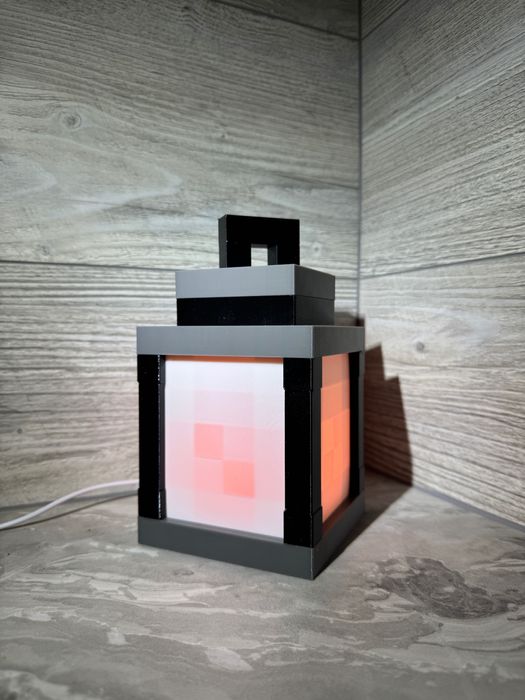 Світильник-нічник Minecraft з USB живленням, 7 кольорів