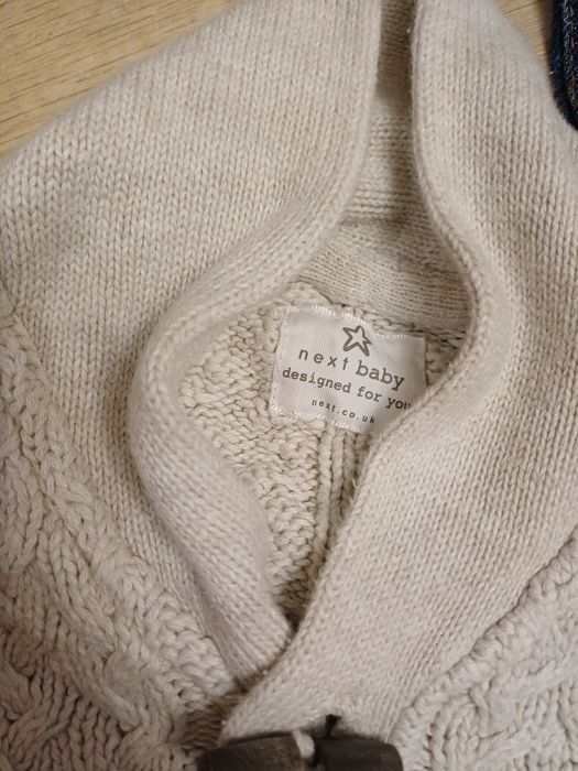 Sweter Next i Kurtka Jeansowa 80