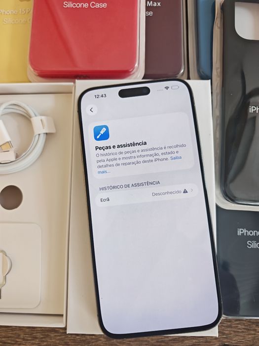 iPhone 15 Pro Max 6.7" 256GB Natural Titanium Aceito Retomas