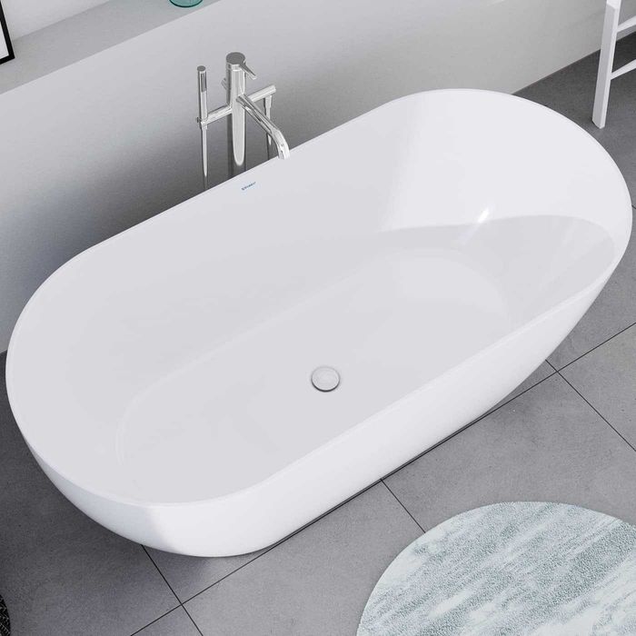 Wanna Duravit DuraMuna 150x75 cm Akryl Biały Połysk