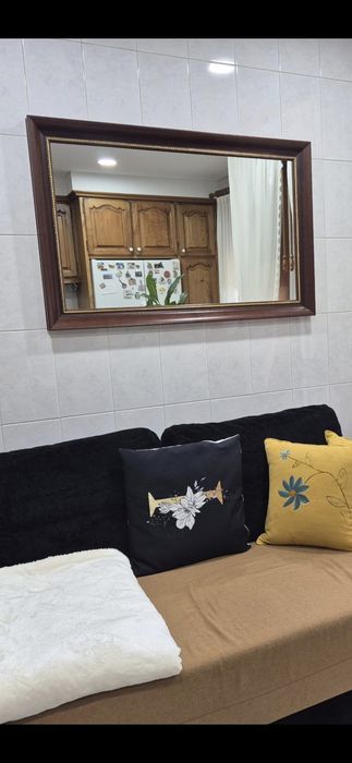 Vendo 2 Espelhos 1  Dourado e 1Castanho