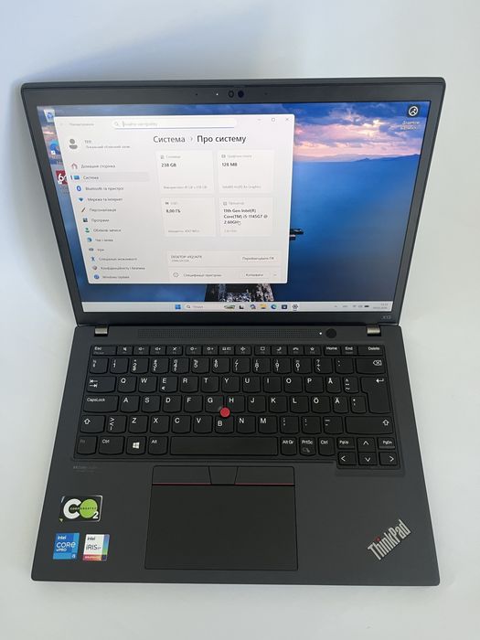 Lenovo thinkpad x13 gen2 i5-1145g7 13,3inch wuxga ips