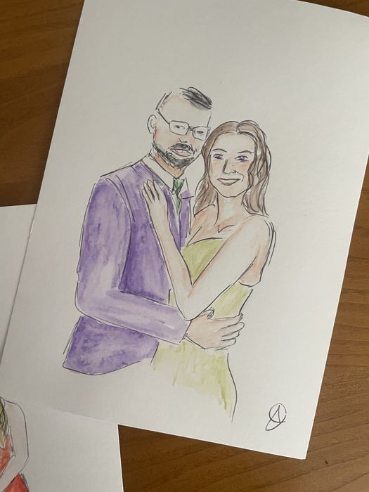 Ilustrações ao vivo!