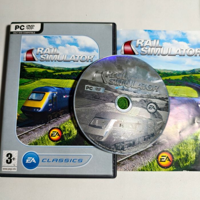 gra pc - rail simulator - wydanie pudełkowe ea