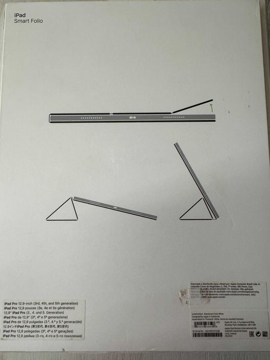 Apple iPad Pro 12,9 M2 Wi-Fi+Cellular 8/128GB+Smart Folio.