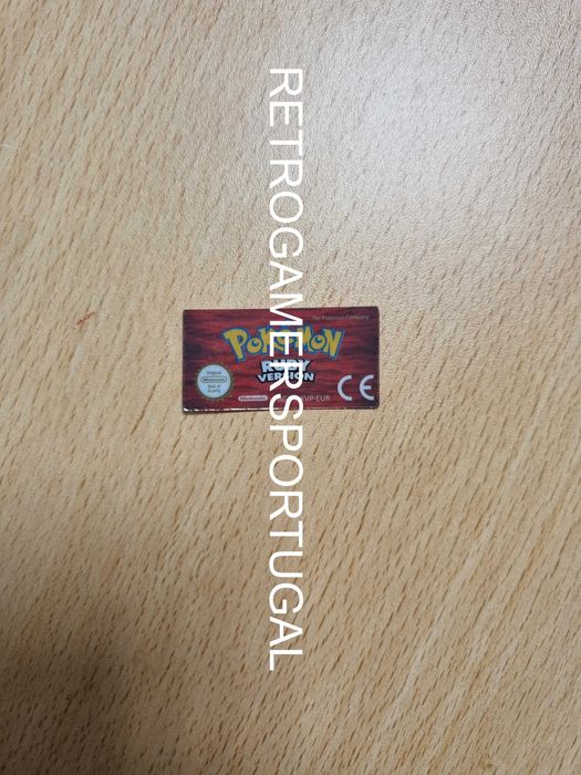 Label de reposição Pokemon Ruby