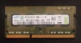 Оперативна пам'ять Samsung DDR3 SO-DIMM 2Gb PC3-12800S-11-11-B2