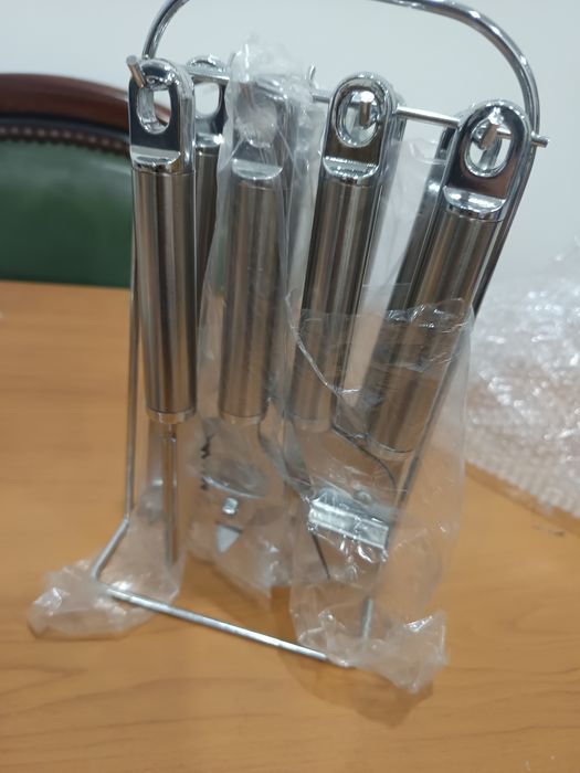 Conjuntos de utensílios em inox