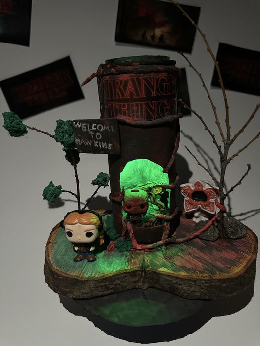 Stranger Things - діорама, фігурки, Дивні дива, Подарунок
