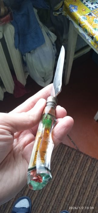 Коллекционный нож ручной работы.