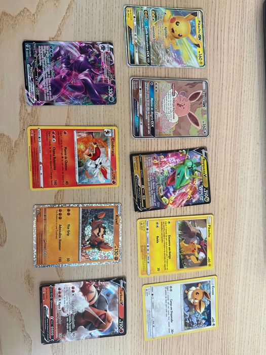 Cartas Pokémon Raras (lote ou individual)
