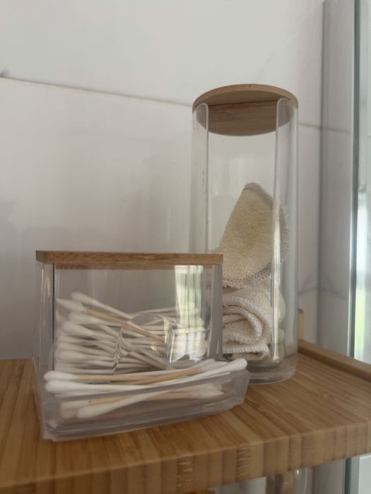 Conjunto de organização - casa de banho