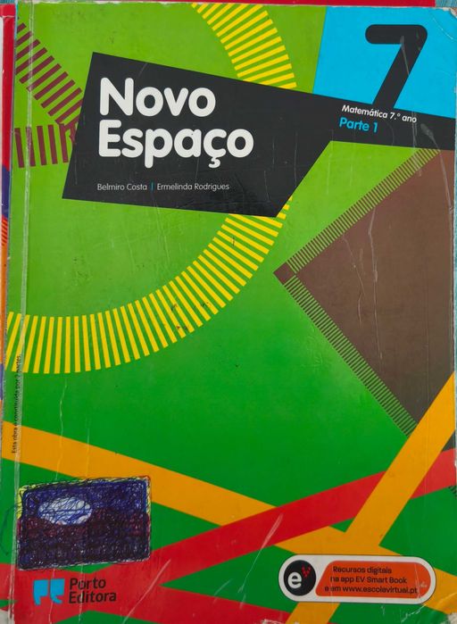 Manual e Livro de Atividades de Matemática - Novo Espaço - 7º Ano