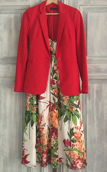 Nowa Sukienka w kwiaty, r. 44 SWING