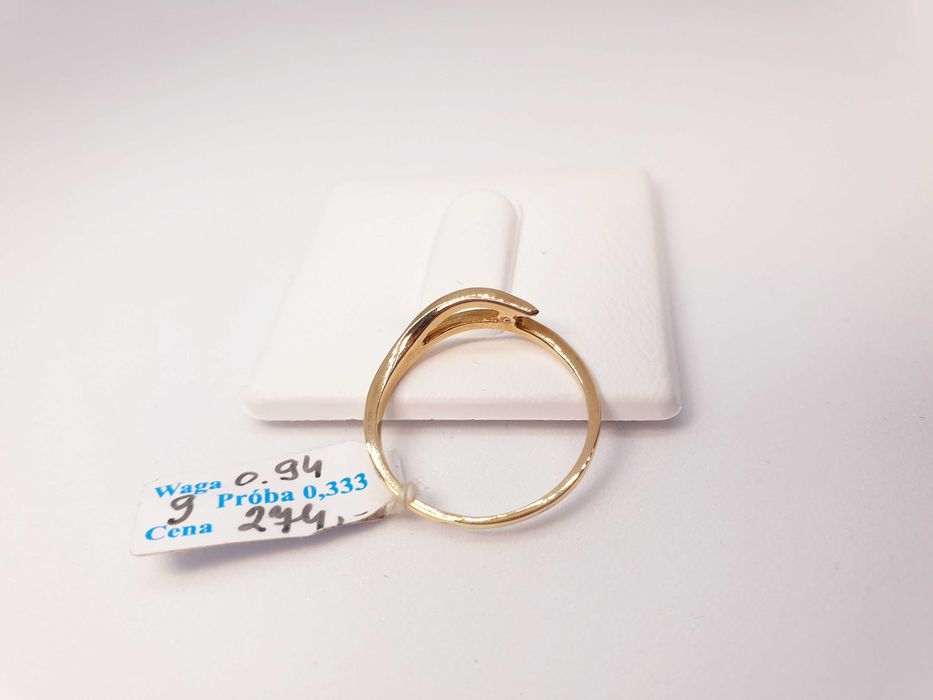 OKAZJA Piękny Złoty Pierścionek NOWY