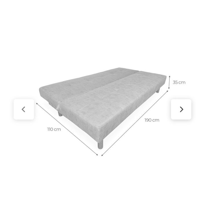 Sofá cama clic clac sem marcas