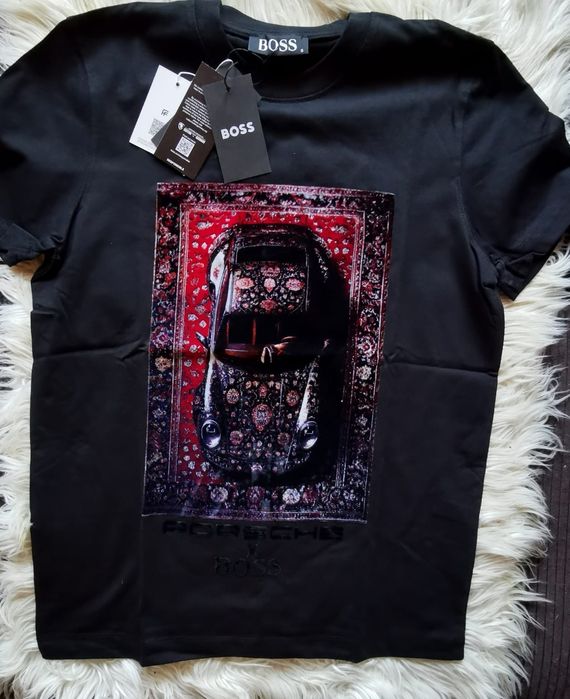T-shirt męski Porsche Boss