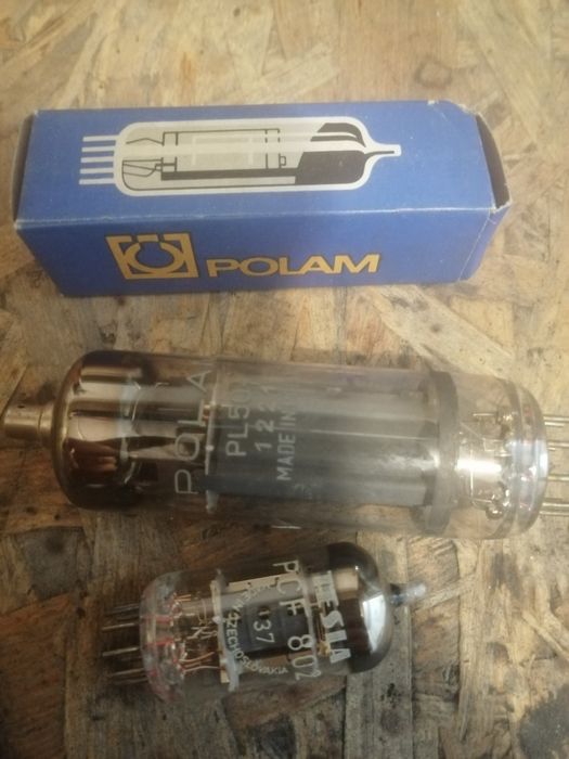 Lempy  3szt elektronowe Polam Tesla