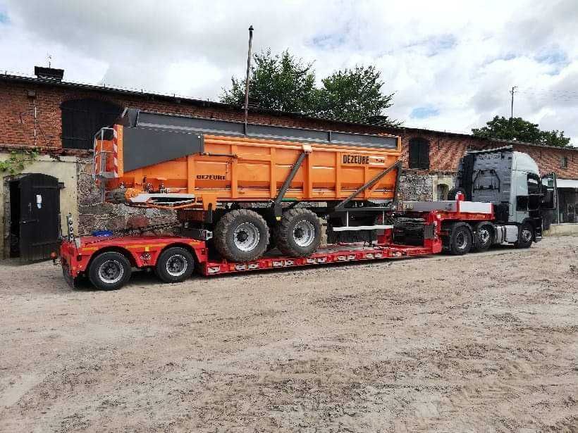 Transport kombajnów sieczkarni opryskiwaczy forwarder harvester TANIO!