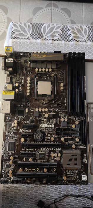 Płyta główna ASRock Z68 Pro3 gen3 procesor Intel i5