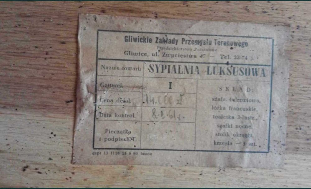 Komplet Sypialniany