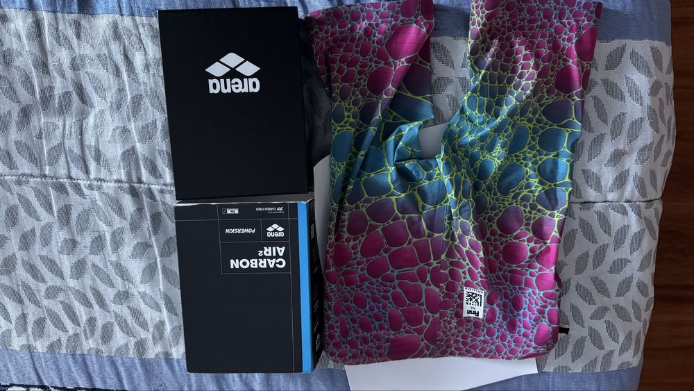 Calções natação competição ARENA Carbon Air 2 Caimano