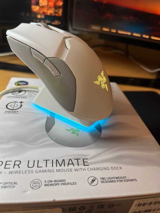 Мышка Razer Viper Ultimate Wireless & Mouse Dock Mercury: 2 499 грн ...