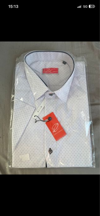 Koszula męska z krótkim rękawem