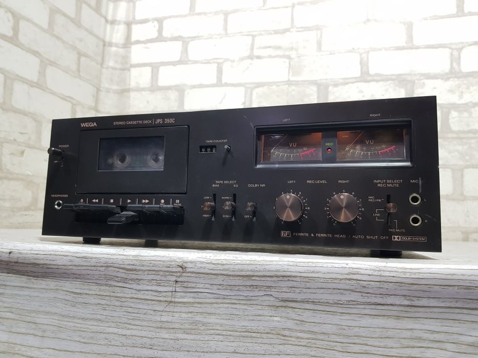 Стрілки! Стерео касетна дека WEGA JPS - 350c, б/у з Німеччини