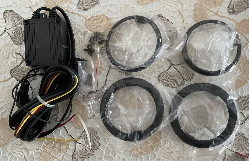 Światła do jazdy dziennej okrągłe 510HP 7cm Vertex