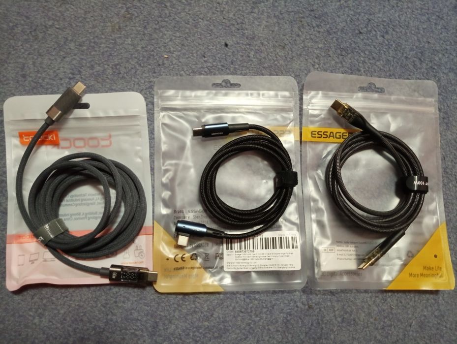 Шнур Type-C - Type-C data-кабель тайпси