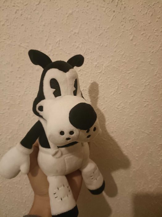 Peluche Boris e boneco vynil Bendy do jogo BENDY AND THE INK MACHINE