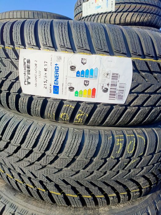 Nowe opony zimowe 215/65/17 Nokian 2 sztuki 2024r