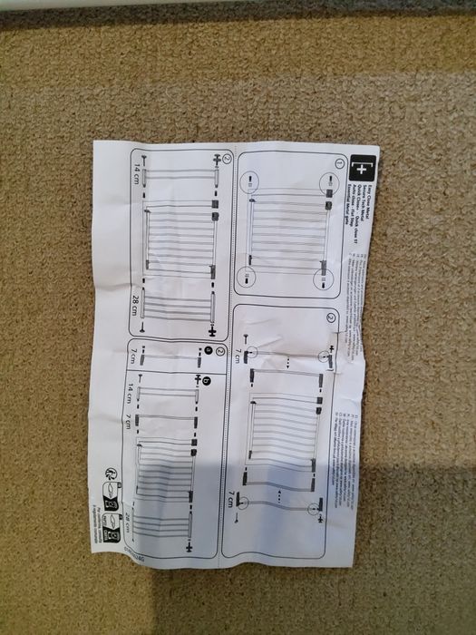 Safety 1st Easy Close Extensão para barreira de segurança 14cm branca