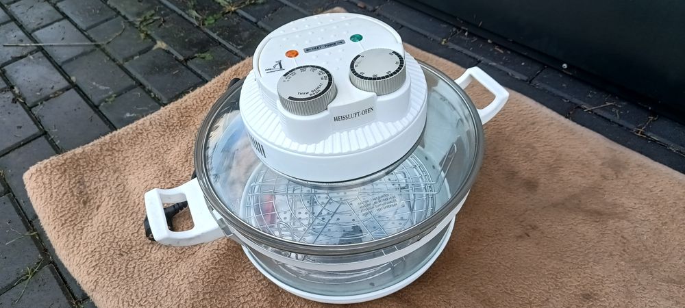 Piekarnik halogenowy HEISSLUFT / Hypercook 1100W • sprawny • komplet