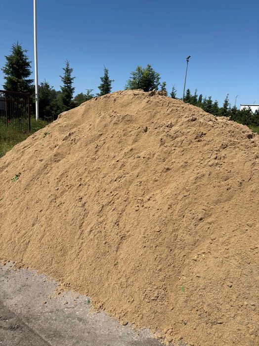 Piasek kopany, rzeczny, płukany, zagęszczalny, pospółka, na zasypki