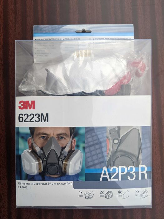 Maska półmaska ochronna 3M 6223M A2P3R