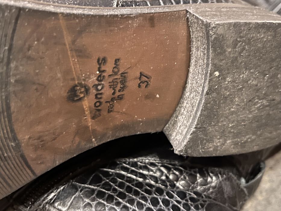 Botas de cano alto Wonders - Tam. 37