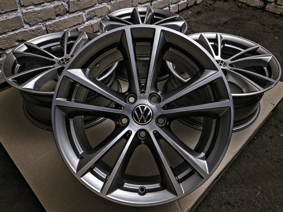 R17 5x112 | Original | Volkswagen/Audi/Skoda/Seat/Cupra... | VAG | Преміум диски | Ідеальний стан, рідна фарба | Двохкольорові, графіт + проточка