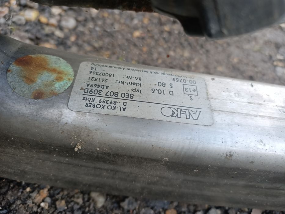 Belka haka holowniczego Audi a4b6 kombi