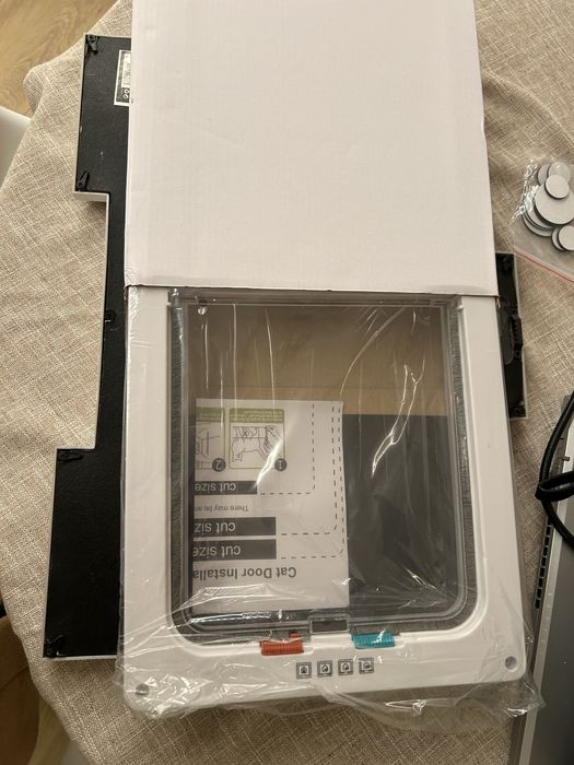 Porta acesso exterior caes e gatos pode ser para movel de wc