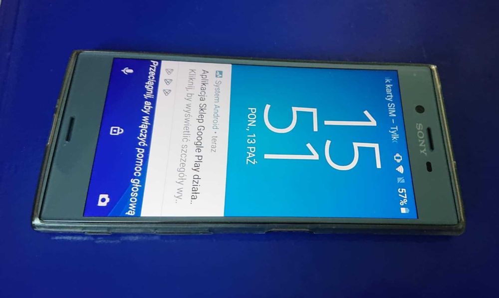 Sony Xperia XZ dual 64G, F8332 bez blokad Niebieski cena ostateczna