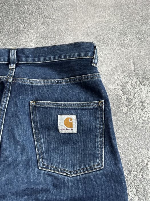 Carhartt 31size newel pant сині джинси штани джинсові