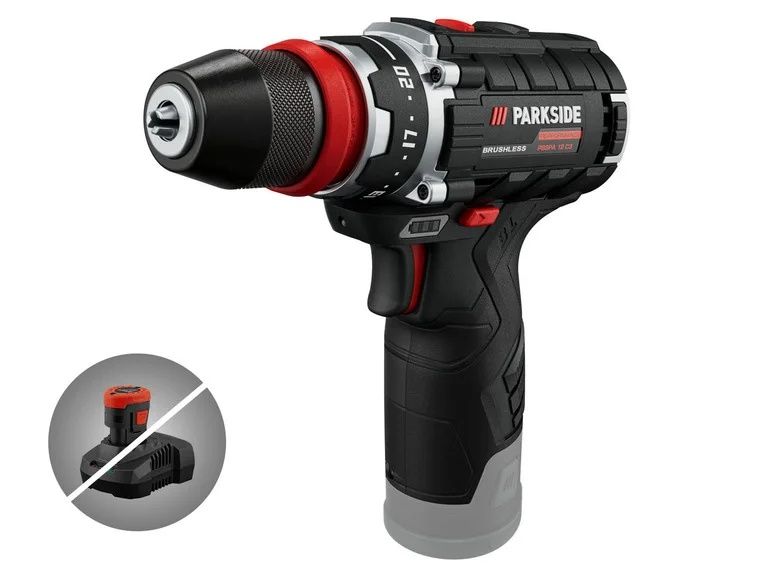 Акум шуруповерт дрель Parkside  PERFORMENCE PBKSA 12 A1 12 V мошний
