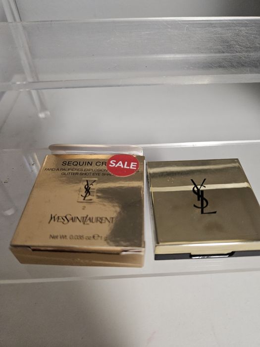 YSL cienie sequin crush 2 Empowered Silver lusterko Nowe oryginał