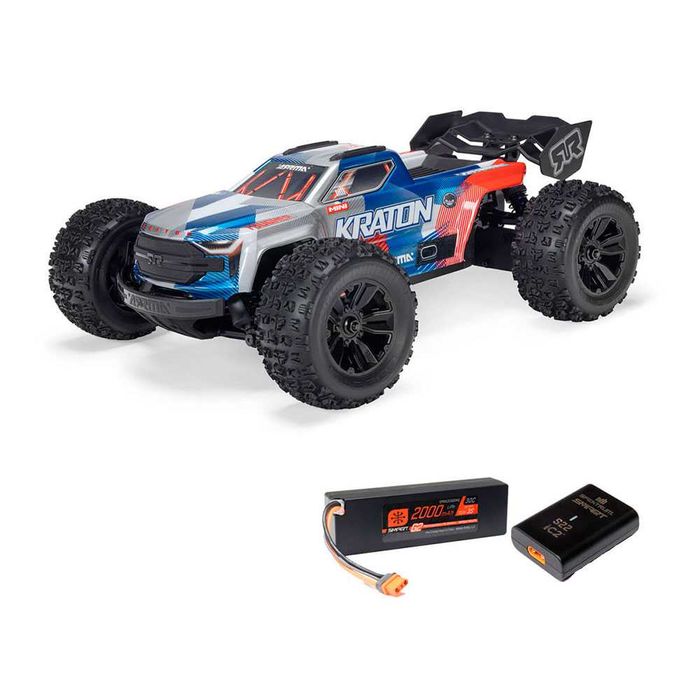 Радіокерована машинка Arrma Mini Kraton 3S BLX 4X4 1:16 RTR Безколекторний монстр трак Арма Міні Кратон